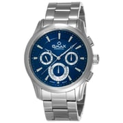 Omax PG13P46I Mens Multifunction Stainless Steel Watch