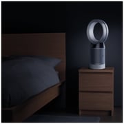 Dyson Pure Cool Purifying Fan, White/Silver DP04 Dyson Pure Cool Purifying Fan, White/Silver DP04