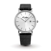 Kolber Classiques Black Leather Strap Watch Men K5051101752 Kolber Classiques Black Leather Strap Watch Men K5051101752