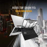 ASUS TUF Dash F15 FX517ZC-HN085W Gaming Laptop - Core i5 2.GHz 8GB 512GB 4GB Win11Home 15.6inch FHD 144Hz Black Nvidia GeForce RTX 3050