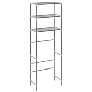vidaXL 3-Tier Storage Rack over Toilet Silver 53x28x169 cm vidaXL 3-Tier Storage Rack over Toilet Silver 53x28x169 cm