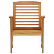 Vidaxl Garden Chairs 2 Pcs Solid Acacia Wood Vidaxl Garden Chairs 2 Pcs Solid Acacia Wood