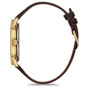 Omax Dome Series Brown Leather Analog Watch For Men DCD001G35I Omax Dome Series Brown Leather Analog Watch For Men DCD001G35I