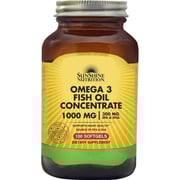 Sunshine Nutrition Omega 3 Fish Oil Conc 1000mg 100 Softgels Sunshine Nutrition Omega 3 Fish Oil Conc 1000mg 100 Softgels