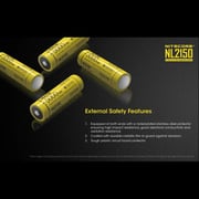 Nitecore NL2150 5000mAh Rechargeable 21700 Battery