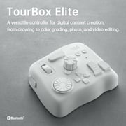 TourBox Elite, Video Photo Editing Controller, Bluetooth 5.0 Customized Shortcut Keyboard, EYE-FREE Ergonomic Equipment Console for Photoshop Lightroom Premiere, Windows Mac PC Drawing Graphics Tablet TourBox Elite, Video Photo Editing Controller, Bluetooth 5.0 Customized Shortcut Keyboard, EYE-FREE Ergonomic Equipment Console for Photoshop Lightroom Premiere, Windows Mac PC Drawing Graphics Tablet