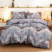 Deals For Less Luna Home King Size 6 Pcs ( Duvet Cover 220x240, Bedsheet 200x200+30cm, 4 Pillow Covers 50x75 Cm) Bedding Set, Bohemia Design Bedding Set Deals For Less Luna Home King Size 6 Pcs ( Duvet Cover 220x240, Bedsheet 200x200+30cm, 4 Pillow Covers 50x75 Cm) Bedding Set, Bohemia Design Bedding Set
