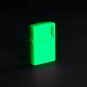 Zippo 49193ZL 49193 Classic Glow In The Dark Zippo Logo Windproof Lighter Zippo 49193ZL 49193 Classic Glow In The Dark Zippo Logo Windproof Lighter
