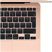 Apple MacBook Air 13-inch (2020) - Apple M1 Chip / 8GB RAM / 256GB SSD / 7-core GPU / macOS Big Sur / English Keyboard / Gold - [MGND3ZS/A]