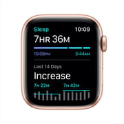 Apple Watch SE GPS+Cellular 44mm Gold Aluminum Case with Pink Sand Sport Band