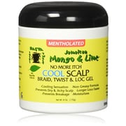 Jamaican Mango And Lime No More Itch Cool Scalp Braid Twist And Lock Gel, 6 Ounce Jamaican Mango And Lime No More Itch Cool Scalp Braid Twist And Lock Gel, 6 Ounce