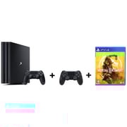 Sony PS4 Pro Gaming Console 1TB Black + Extra Controller + Mortal Kombat II Game Sony PS4 Pro Gaming Console 1TB Black + Extra Controller + Mortal Kombat II Game