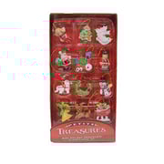 Kurt Adler 12-Piece Resin Petite Treasures Ornament Set, Mini Kurt Adler 12-Piece Resin Petite Treasures Ornament Set, Mini