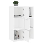 Vidaxl Storage Cabinet White 60x29.5x90 Cm Engineered Wood Vidaxl Storage Cabinet White 60x29.5x90 Cm Engineered Wood