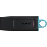 Kingston USB Flash Drive 64GB Black DTX/64GB
