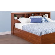 Book Case Classic Bed Frame Single Bed with Mattress Cherry