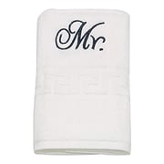 Personalized For You Cotton White Mr. Embroidery Bath Towel 70*140 cm