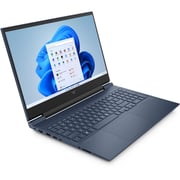 HP Victus (2022) Gaming Laptop - 12th Gen / Intel Core i7-12700H / 16.1inch FHD / 512GB SSD / 16GB RAM / 6GB NVIDIA GeForce RTX 3060 Graphics / Windows 11 Home / English & Arabic Keyboard / Blue / Middle East Version - [16-D1020NE]