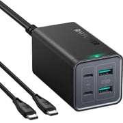 Ravpower PD 120W 4 Port Desktop Charger Uk Version Black Ravpower PD 120W 4 Port Desktop Charger Uk Version Black