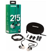 Shure SE215-CL+UNI-EFS Sound Isolating Clear Earphone Shure SE215-CL+UNI-EFS Sound Isolating Clear Earphone