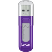 Lexar LJDV1064GABEU Jump Drive V10 USB2.0 Flash Drive Puirple 64GB Lexar LJDV1064GABEU Jump Drive V10 USB2.0 Flash Drive Puirple 64GB