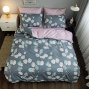 Deals For Less - Queen/double Size, Duvet Cover, Bed Sheet Set Of 6 Pieces, Leaves Design Deals For Less - Queen/double Size, Duvet Cover, Bed Sheet Set Of 6 Pieces, Leaves Design