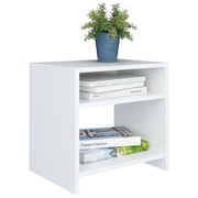 vidaXL Bedside Cabinets 2 pcs White 40x30x40 cm Engineered Wood vidaXL Bedside Cabinets 2 pcs White 40x30x40 cm Engineered Wood