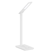 Promate Desk Lamp with Wireless Charger, Foldable 10W Qi Wireless Charging LED Desk Lamp AuraLight-1 White Promate Desk Lamp with Wireless Charger, Foldable 10W Qi Wireless Charging LED Desk Lamp AuraLight-1 White
