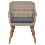 Vidaxl Outdoor Chairs With Cushions 2 Pcs Poly Rattan Brown Vidaxl Outdoor Chairs With Cushions 2 Pcs Poly Rattan Brown