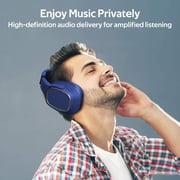 Promate CORVIN Wireless On-Ear Headphone Blue