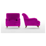 Galaxy Design Nomi Series Single Seat Sofa Pink