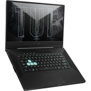ASUS TUF Dash F15 (2021) Gaming Laptop - 11th Gen / Intel Core i7-11370H / 15.6inch FHD / 16GB RAM / 512GB SSD / 6GB NVIDIA GeForce RTX 3060 Graphics / Windows 10 Home / English & Arabic Keyboard / Eclipse Grey / Middle East Version - [FX516PM-HN024T]