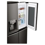 LG InstaView Door-in-Door Side By Side Refrigerator 889 Litres GRX39FTKHL, Hygiene FRESH+™, Inverter Linear Compressor