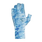 Buff Pelagic Camo, Aqua Gloves, Small, Blue Buff Pelagic Camo, Aqua Gloves, Small, Blue