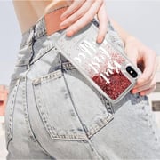 Casetify Glitter Case iPhone Xs/X Rose Gold But First Coffee Casetify Glitter Case iPhone Xs/X Rose Gold But First Coffee