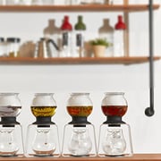 Hario Cube Drip Coffee Stand, Transparent Black Hario Cube Drip Coffee Stand, Transparent Black