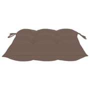 Vidaxl Chair Cushions 2 Pcs Taupe 50x50x7 Cm Fabric Vidaxl Chair Cushions 2 Pcs Taupe 50x50x7 Cm Fabric