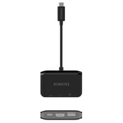 Romoss CH04CIABK USB-C 3.1 Type-C Multiport HDMI/USB-A 3.0 Adapter Romoss CH04CIABK USB-C 3.1 Type-C Multiport HDMI/USB-A 3.0 Adapter