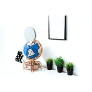 Wooden City Wooden Globe Blue