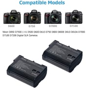 Dmk Power En-el15(1900mah) 2pack Batteries And Tc600e Battery Charger Kit For Nikon D7500 1 V1 D500 D600 D610 D750 D800 D810 D810a D850 D7000 D7100 D7200 Digital Slr Cameras Dmk Power En-el15(1900mah) 2pack Batteries And Tc600e Battery Charger Kit For Nikon D7500 1 V1 D500 D600 D610 D750 D800 D810 D810a D850 D7000 D7100 D7200 Digital Slr Cameras