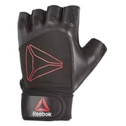Reebok Lifting Gloves - Black, Red/M Reebok Lifting Gloves - Black, Red/M