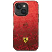 Ferrari Gradient TPU Scuderia Case Red With Dyed Bumper iphone 14