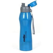 Cello ExeSteel Grippy Sports Bottle, Blue, 1000ml, Stainless Steel Cello ExeSteel Grippy Sports Bottle, Blue, 1000ml, Stainless Steel