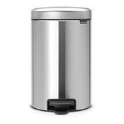 Brabantia Pedal Bin NewIcon 12Litre Matt Steel