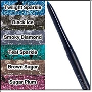 AVON Glimmersticks Diamonds Eye Liner Black Ice Lot 4 Pencils