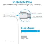 Anker Powerline+ Lightning Cable 0.9m White A8121H21 Anker Powerline+ Lightning Cable 0.9m White A8121H21