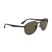 RayBan RB3606-186/9A-59 Black Metal Polarized Unisex Sunglasses RayBan RB3606-186/9A-59 Black Metal Polarized Unisex Sunglasses