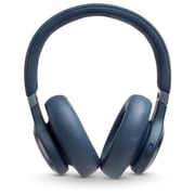 JBL LIVE 650BTNC Wireless Over-Ear Noise-Cancelling Headphone Blue