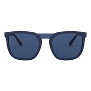 Emporio Armani matt Blue Plastic Men Sunglasses EA-4123-571980