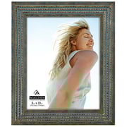 Malden International Designs Fashion Woods Paloma Blue And Gold Raised Bead Picture Frame, 8X10, Blue Malden International Designs Fashion Woods Paloma Blue And Gold Raised Bead Picture Frame, 8X10, Blue